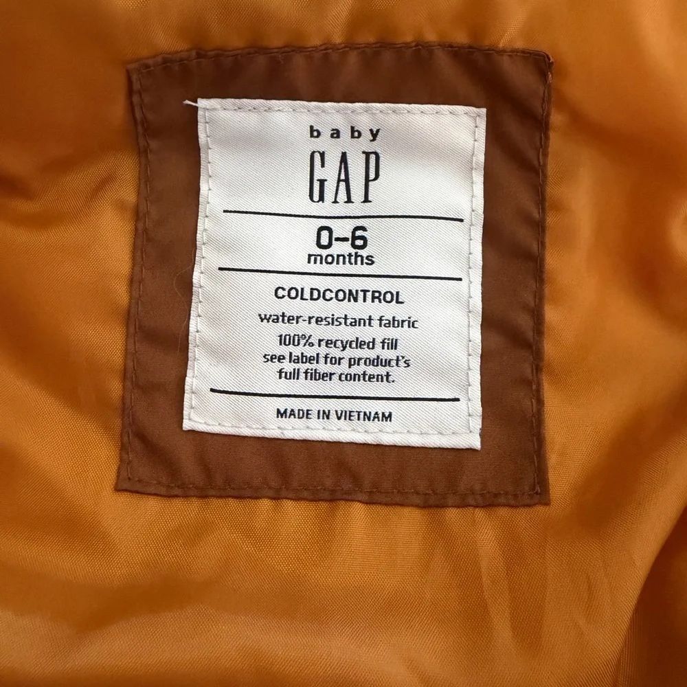 NWOT BabyGap Cold Control Colorblock Puffer Vest